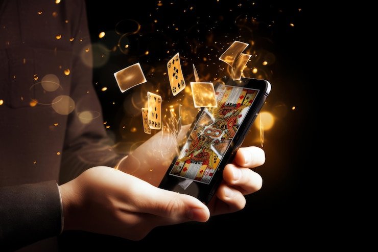 bo togel mobile app displaying live football matches and casino tables